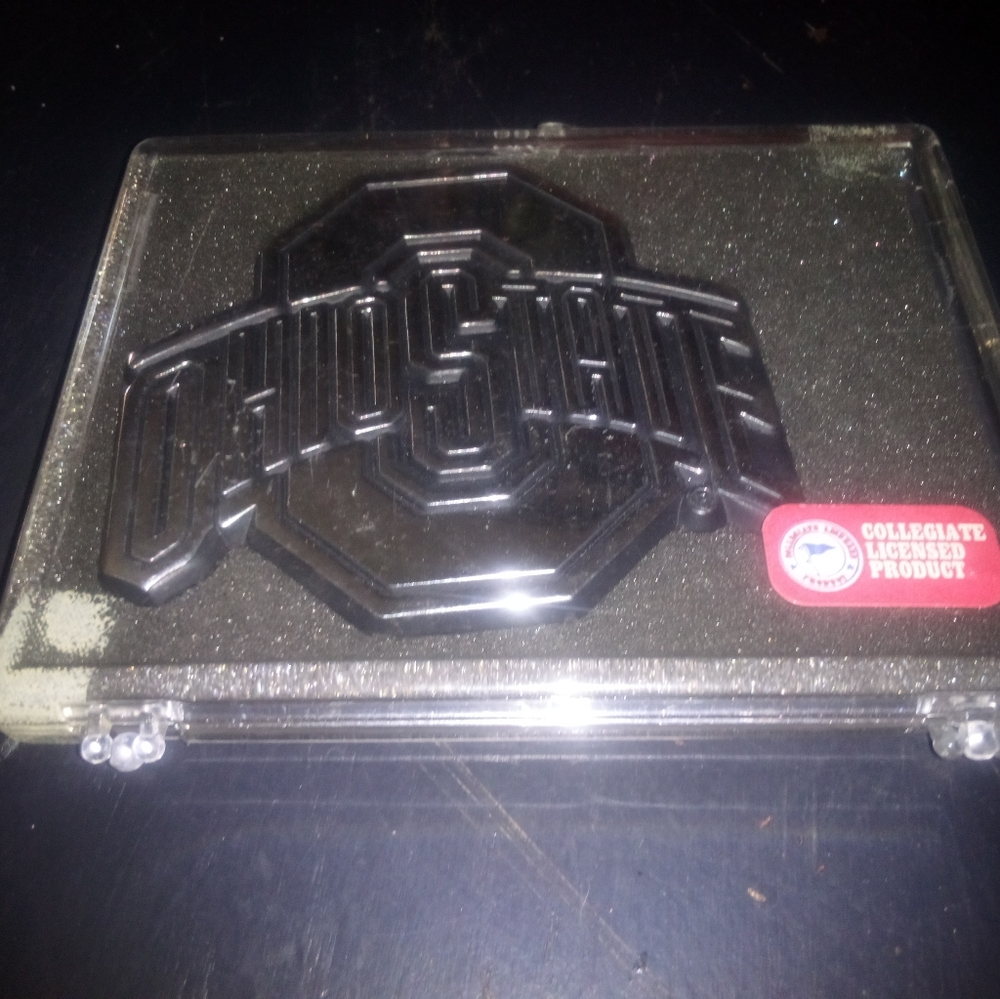 Ohio State Chrome Vehicle Decal